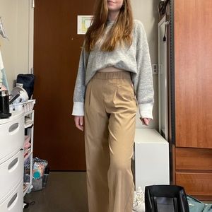 Wide leg pants